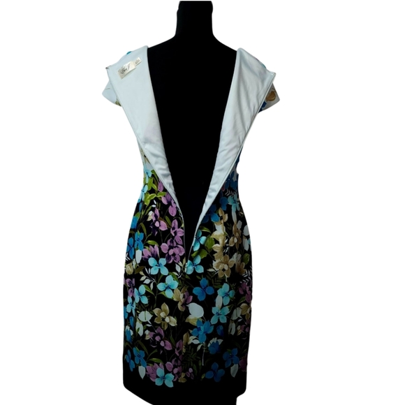 Floral Print Women's Dress - Picture 9 of 14